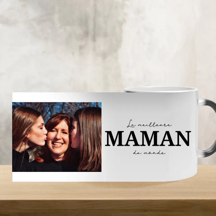 Maman et photo - Tasse magique