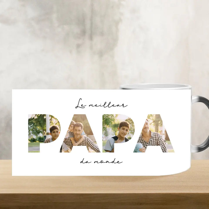 "Le meilleur Papa du Monde" - Tasse Personnalisée