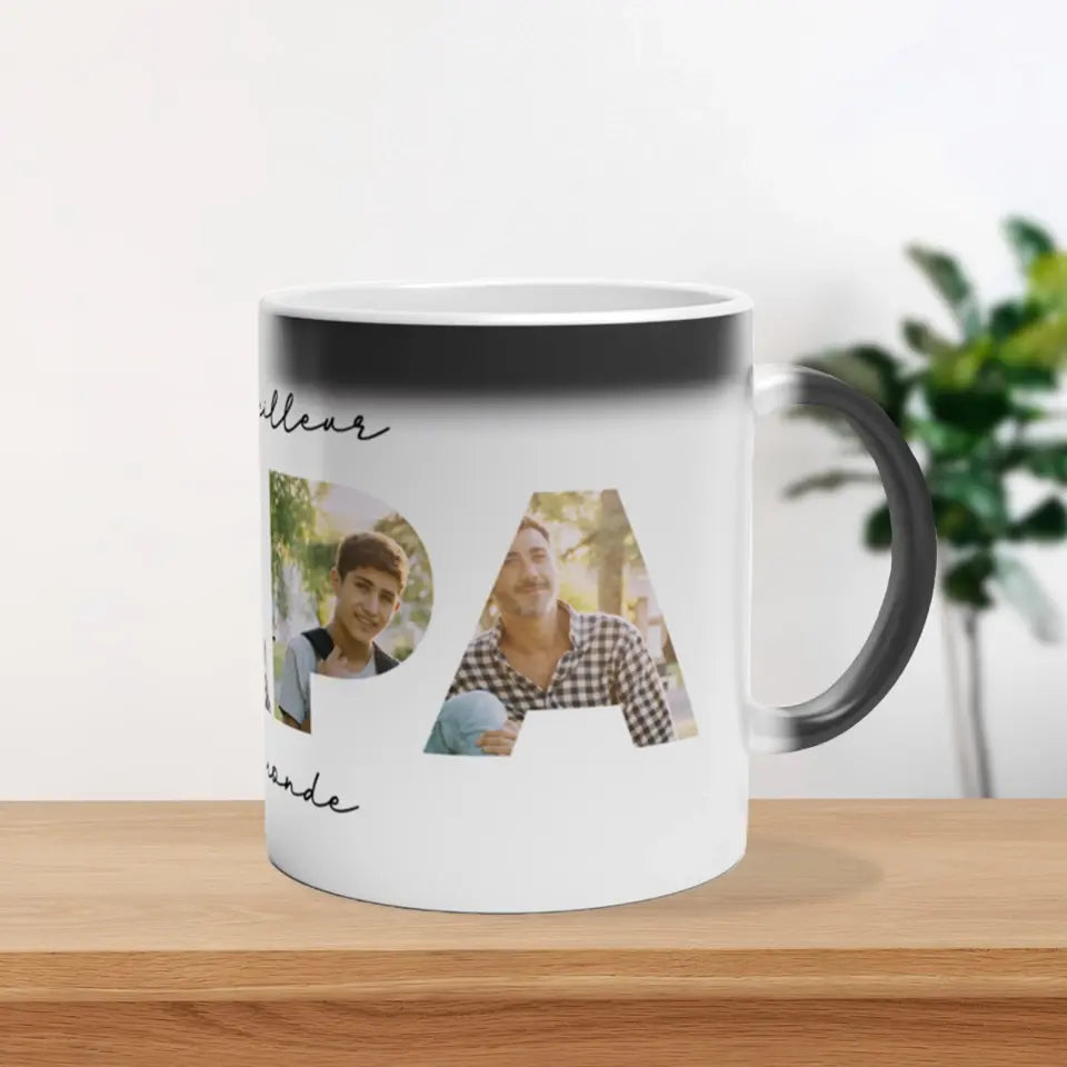 "Le meilleur Papa du Monde" - Tasse Personnalisée