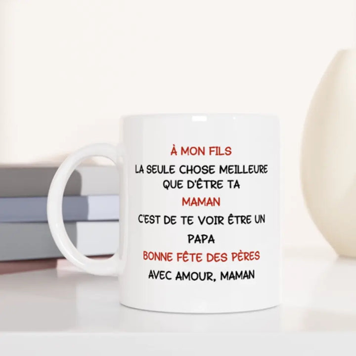 À mon fils - Papa Tasse en Céramique