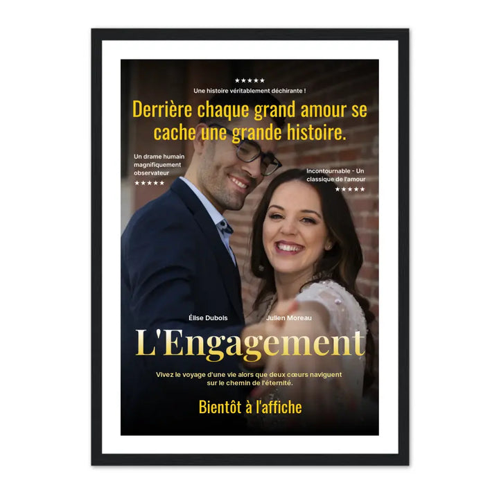 L'Engagement - Affiche personnalisée