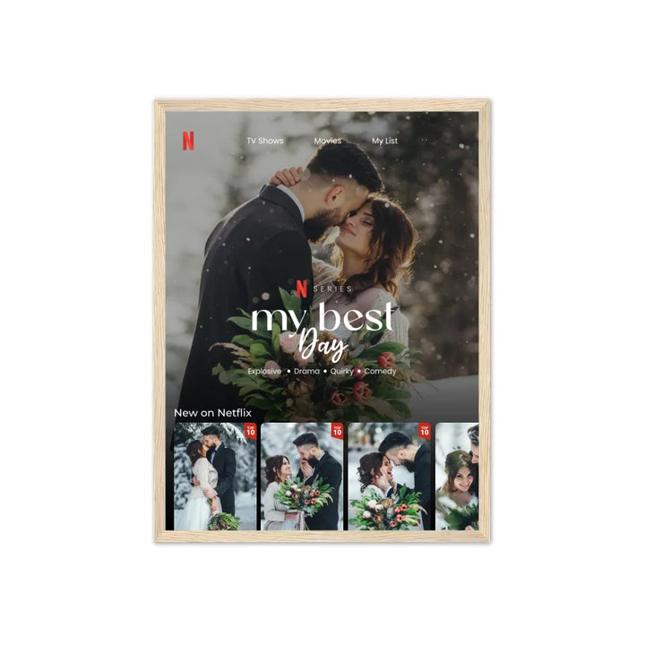 Netflix My Best Day - Affiche personnalisée