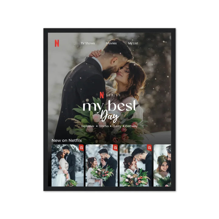 Netflix My Best Day - Affiche personnalisée