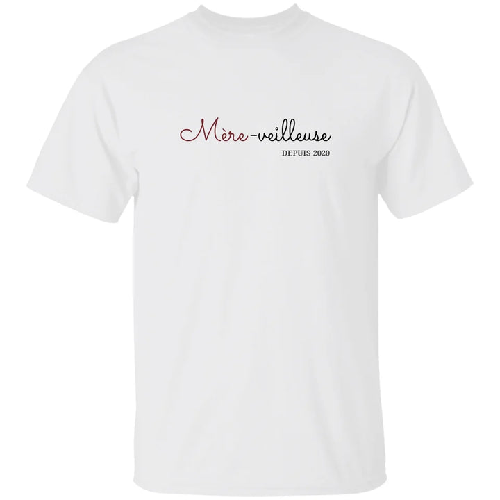 Mère-veilleuse - T-shirt personnalisé