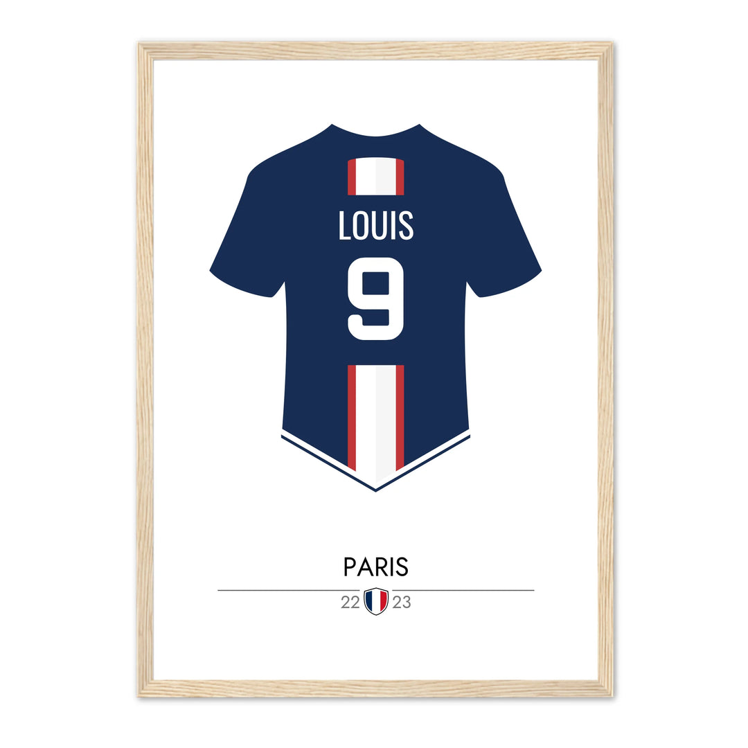 Football - Affiche personnalisée