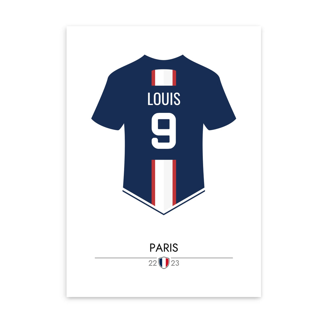 Football - Affiche personnalisée