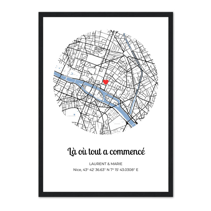Là où tout a commencé - Affiche personnalisée