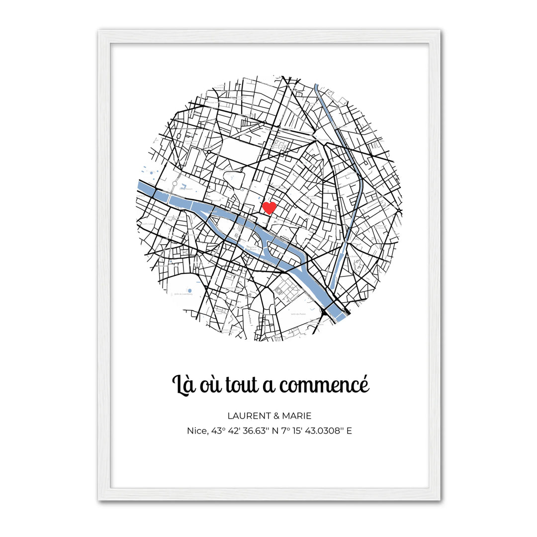 Là où tout a commencé - Affiche personnalisée