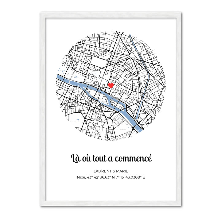 Là où tout a commencé - Affiche personnalisée