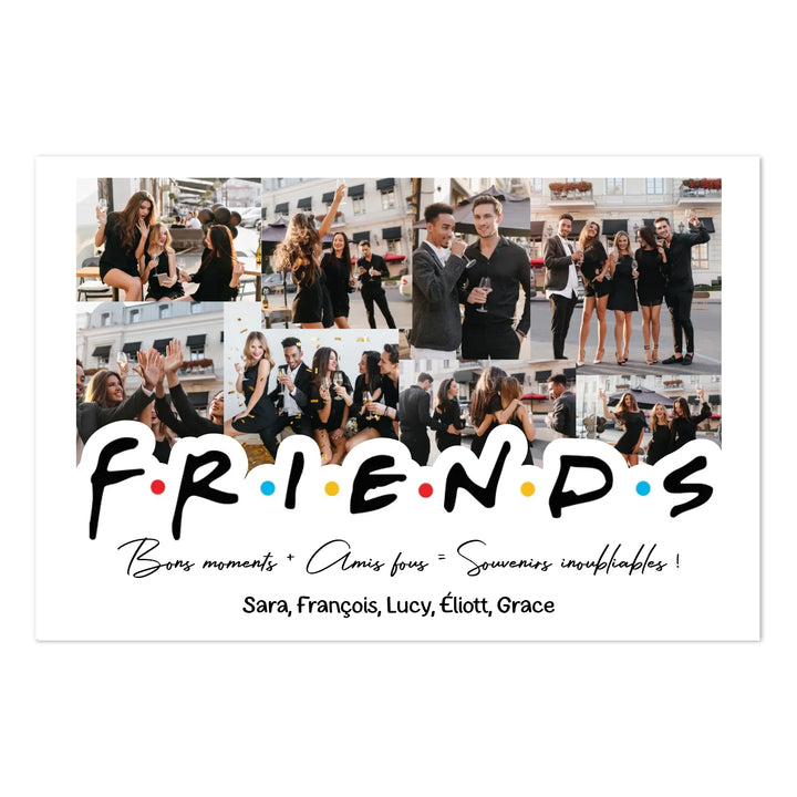 Friends - Affiche personnalisée