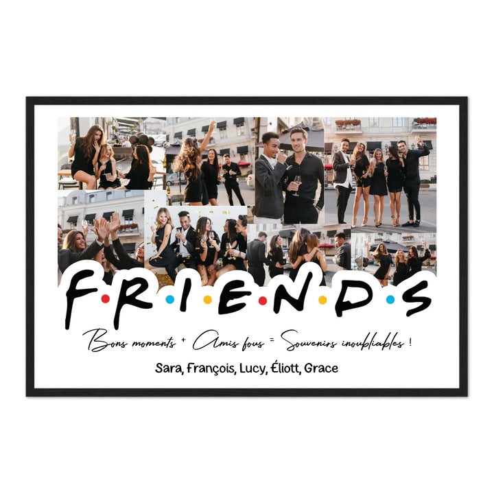 Friends - Affiche personnalisée