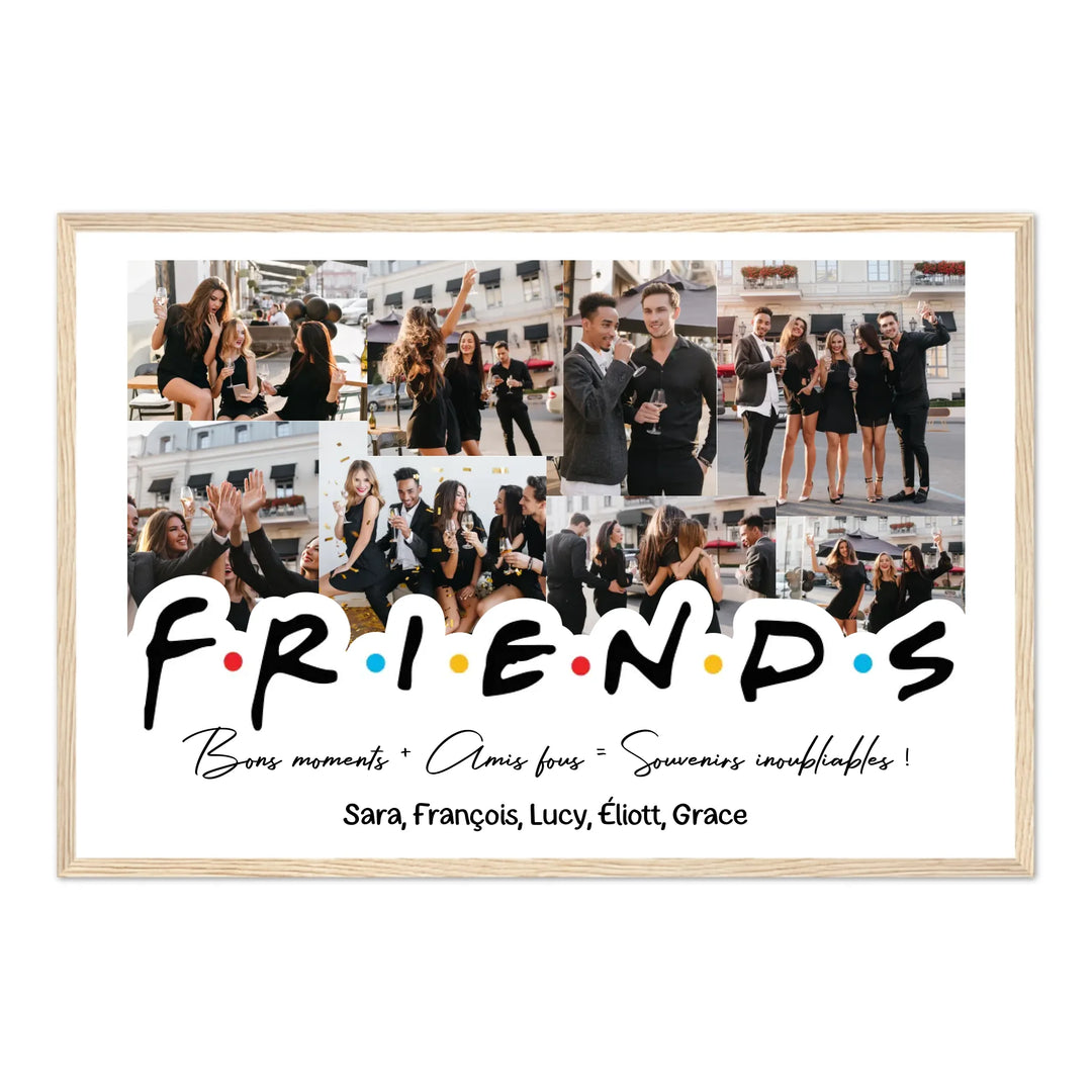 Friends - Affiche personnalisée