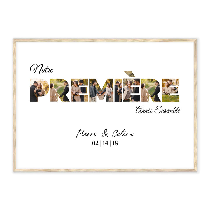 Première Année - Affiche Personnalisée