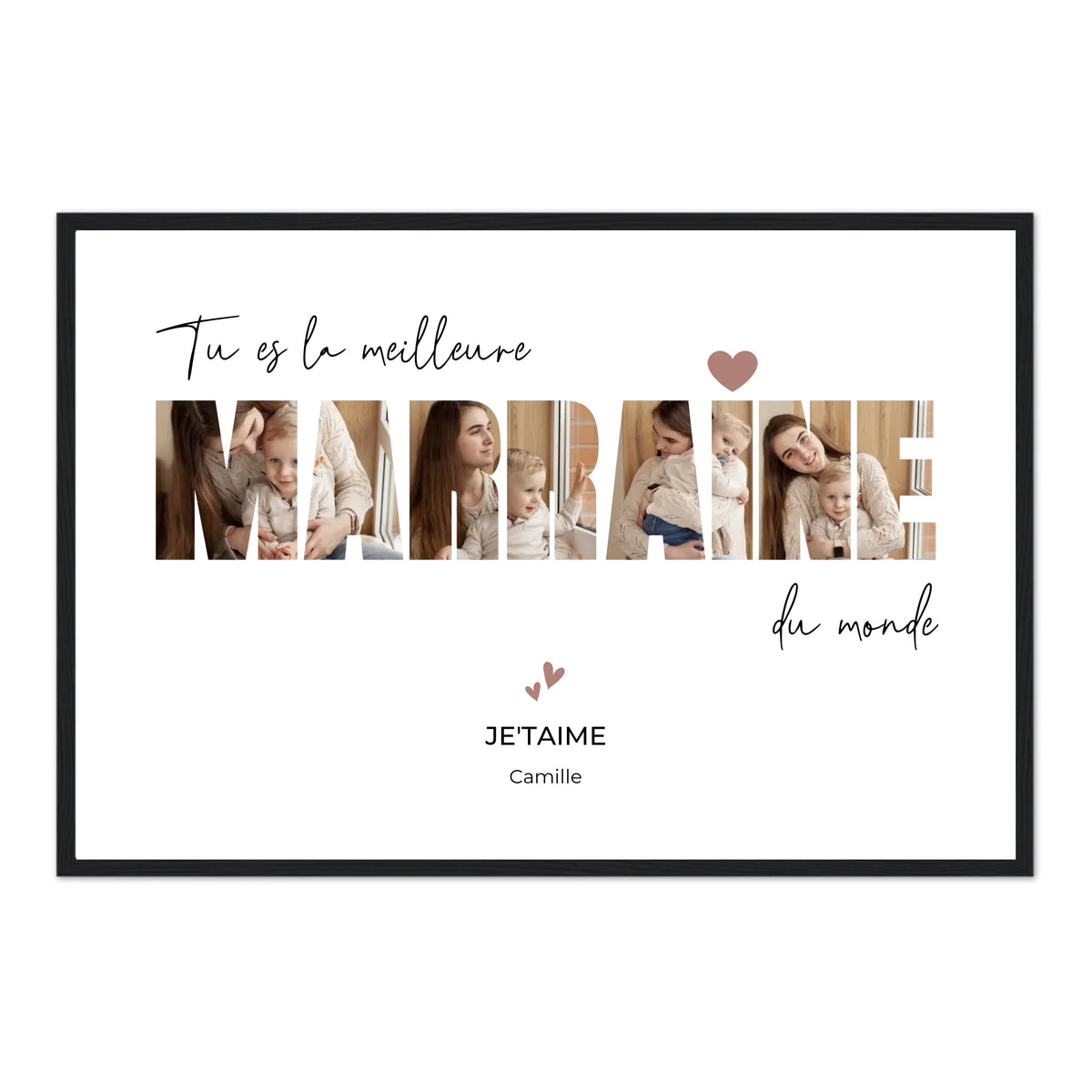 La meilleure marraine du monde - Affiche Personnalisée