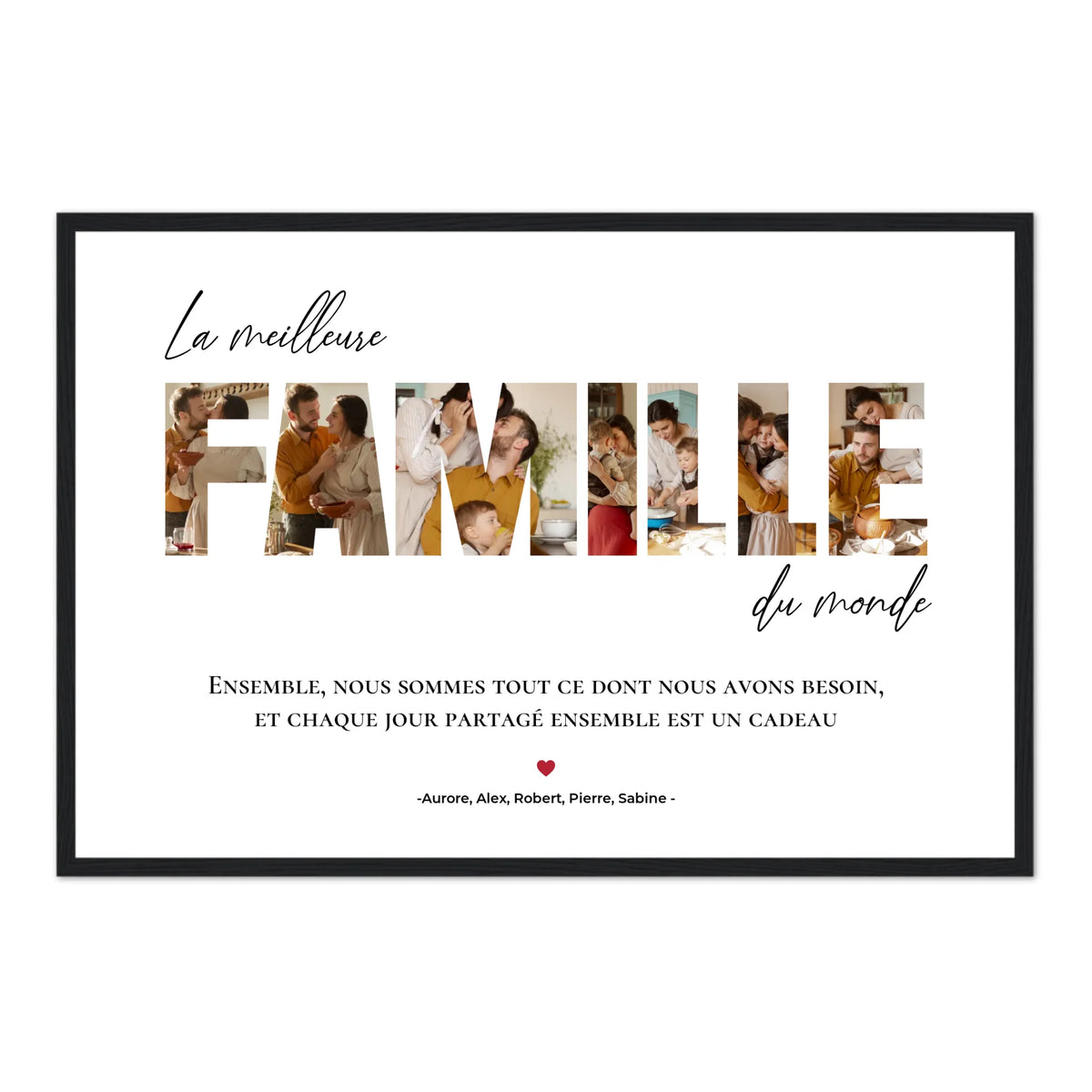 Famille en lettres