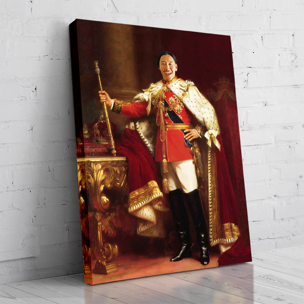 Le Roi Portrait Personnalisé