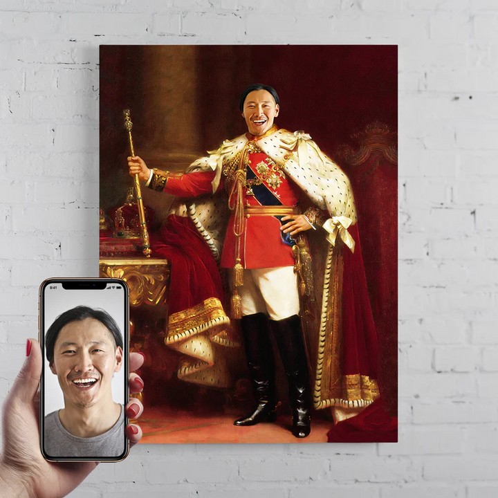 Le Roi Portrait Personnalisé