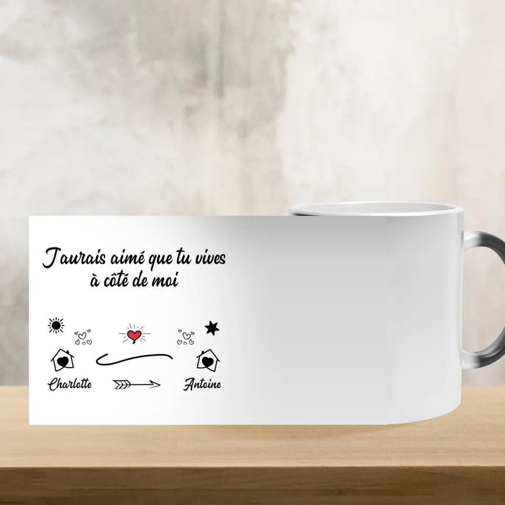 Relation à distance - Tasse magique 325ml