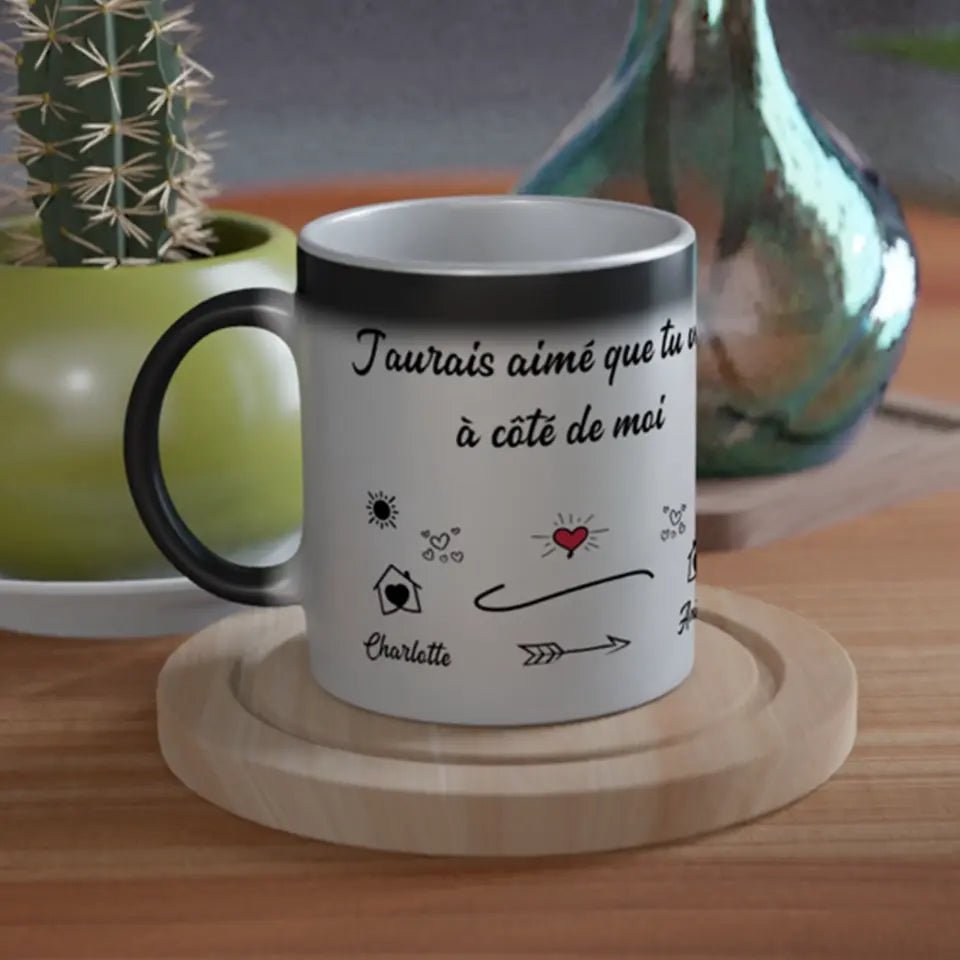 Relation à distance - Tasse magique 325ml